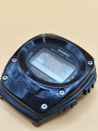 Casio BM 600 Reloj Barómetro Negro