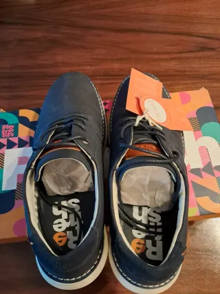 Zapatos Refresh Hombre Negro Marrón