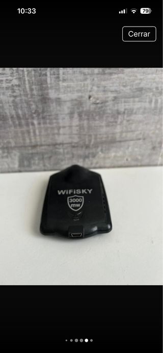 Adaptador WiFi USB WIFISKY Antena de 3000mv