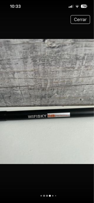 Adaptador WiFi USB WIFISKY Antena de 3000mv