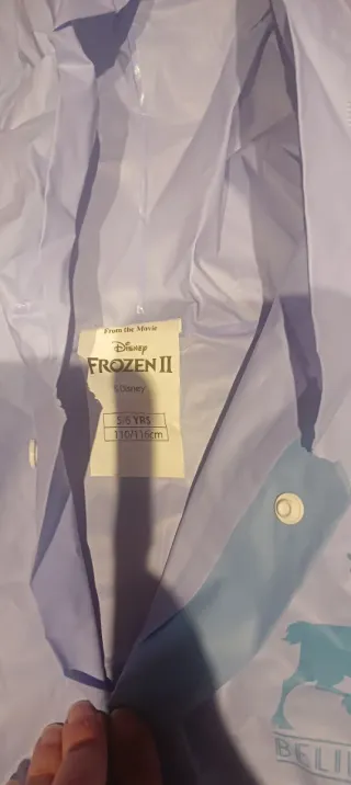 Chubasquero niña Frozen 5-6 años