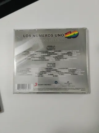 Lote Los Números Uno de los 40 - 4 CDs