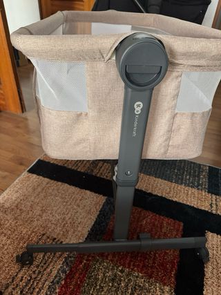 Cuna de bebé portátil, 2 sabanas y 1 protector