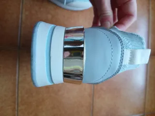 Scarpe da ginnastica donna blu/bianche 37