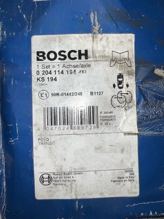 Kit Frenos Tambor Bosch 0 204 114 194