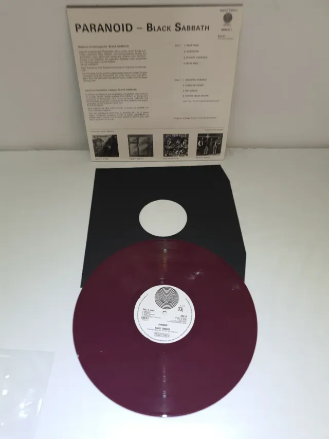 Vinilo Black Sabbath Paranoid Edición Especial