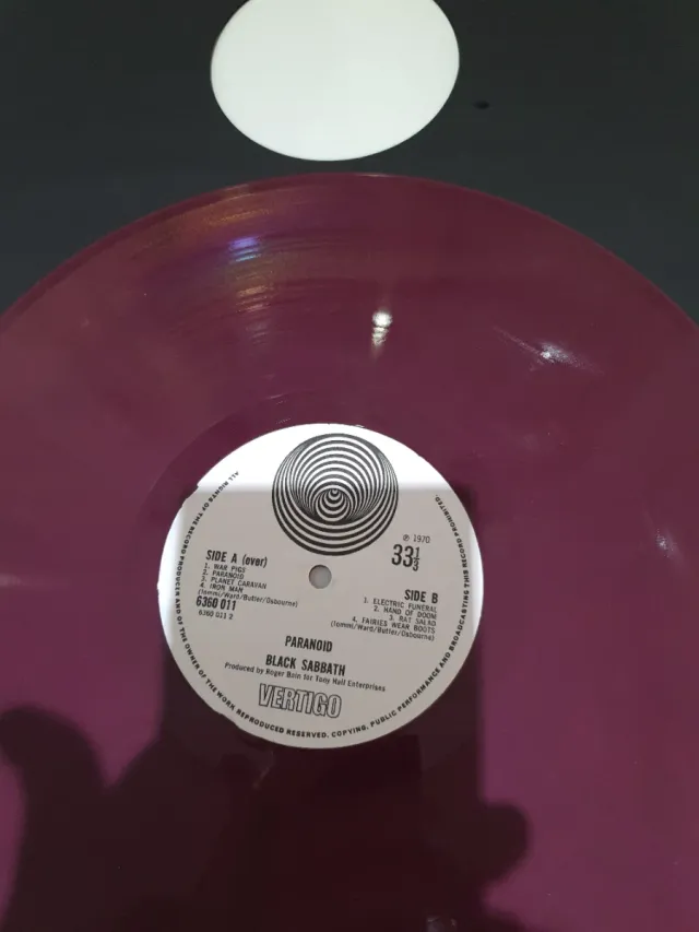 Vinilo Black Sabbath Paranoid Edición Especial