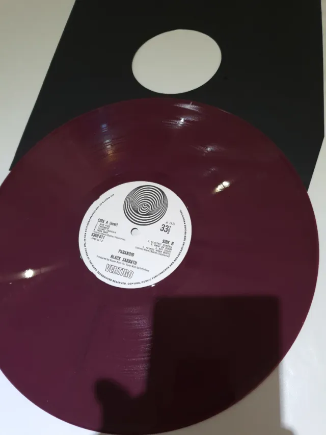 Vinilo Black Sabbath Paranoid Edición Especial
