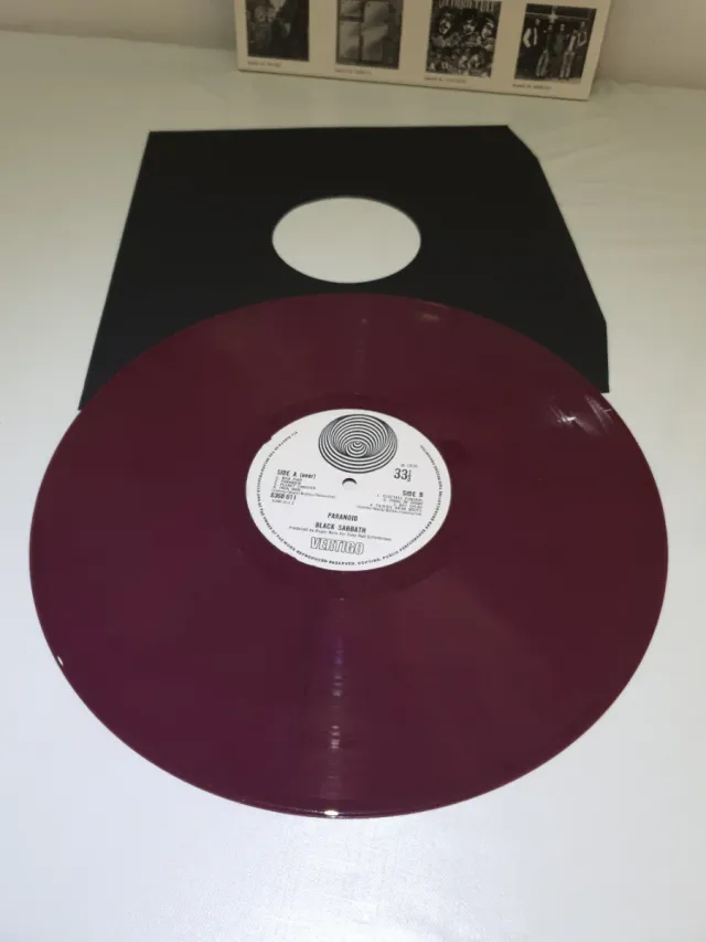 Vinilo Black Sabbath Paranoid Edición Especial