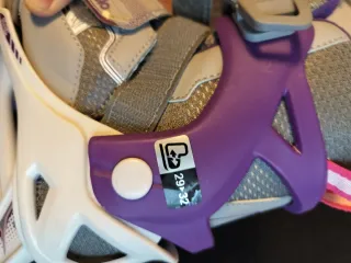 Pattini da ghiaccio bambina regolabili