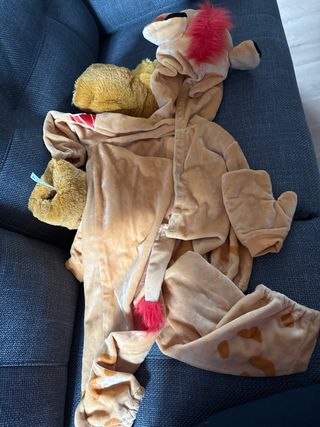 Disfraz Disney El Rey León Simba Talla M