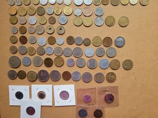 165 Monete Mondiali Diverse + altre monete omaggio