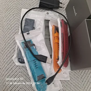Reloj Garmin Fenix 5X + 5 Correas