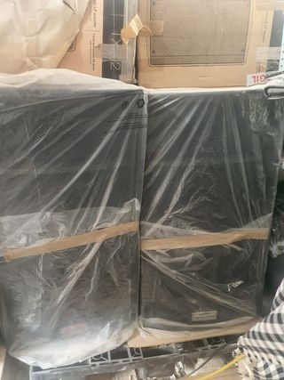 Altoparlanti doppi da 15 pollici neri