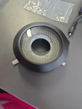 Anillo de luz para microscopio