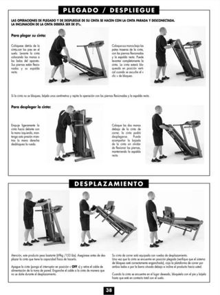 Cinta de Correr Domyos TC 490 Plegable