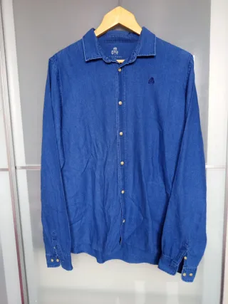 Camisa Scalpers Denim Collection Talla 16 como S
