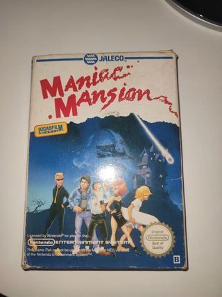 Maniac Mansion Nintendo NES