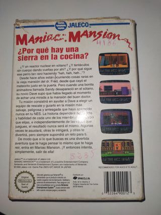 Maniac Mansion Nintendo NES