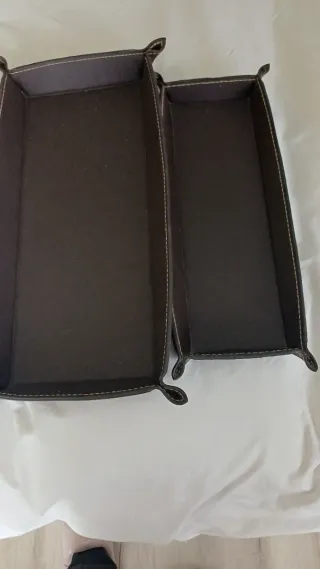 Bandeja organizadora piel sintética