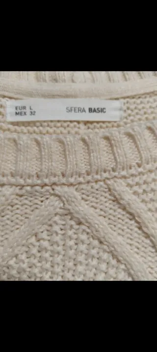 Jersey Sfera Beige Talla L