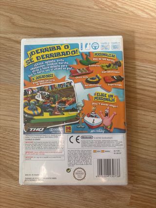 Wii Bob Esponja Botes de Choque