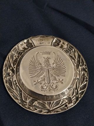 Cenicero Plateado Ejército Español C.I.R. 12