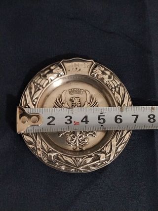 Cenicero Plateado Ejército Español C.I.R. 12