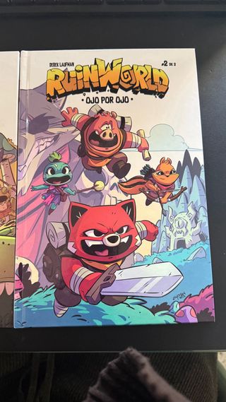 Pack Cómics RuinWorld 1 y 2 - Derek Laufman (NUEVO