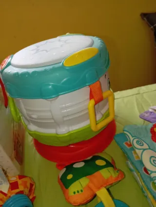 Lote Juguetes Bebé: Apilables, Tambor, Peluches
