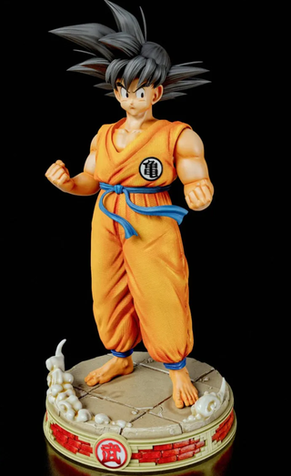 Figura Goku Resina Paraguas Dragon Ball