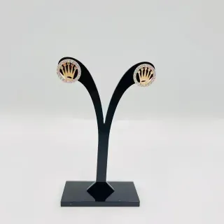 PENDIENTES CORONA CON CIRCONITAS