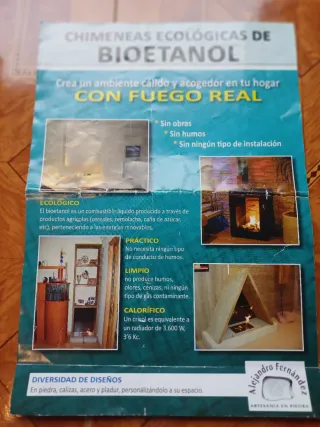 Chimenea ecológica de piedra