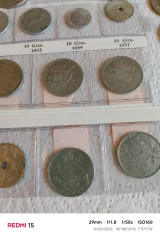 Monedas antiguas de España