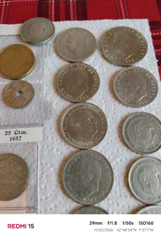 Monedas antiguas de España