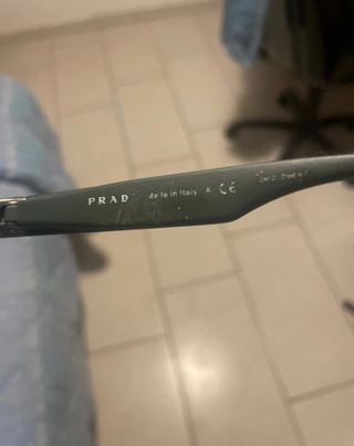 Occhiali da sole Prada verdi