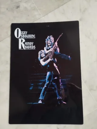 Lámina Ozzy Osbourne & Randy Rhoads Heavy Metal