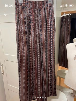 Pantalón Palazzo Estampado