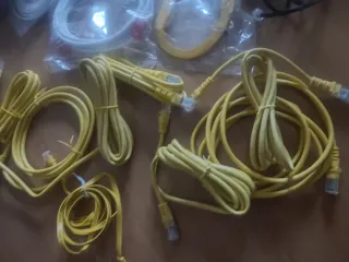 Lote 17 cables teléfono/router