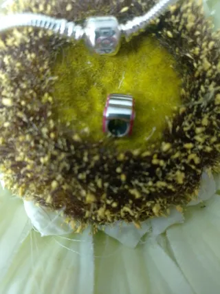 Colgante Barbie Plata y Rosa