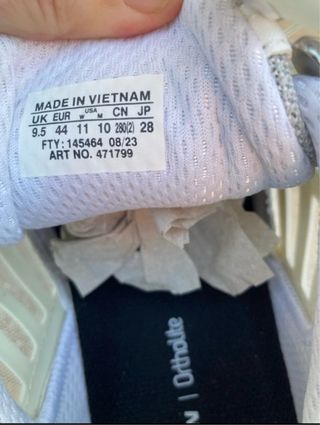 Salomon Sneakers Blancas y beige