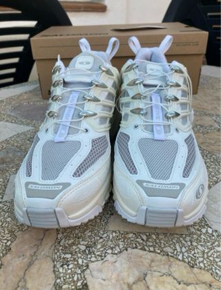 Salomon Sneakers Blancas y beige