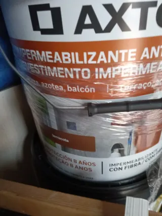 Pintura Impermeabilizante Axton Antigoteo NUEVO