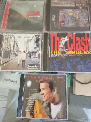 CDs unidad 5€: Cotton Mather, The Clash, etc...