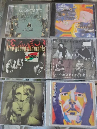 CDs unidad 5€: Cotton Mather, The Clash, etc...