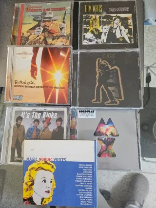 CDs unidad 5€: Cotton Mather, The Clash, etc...