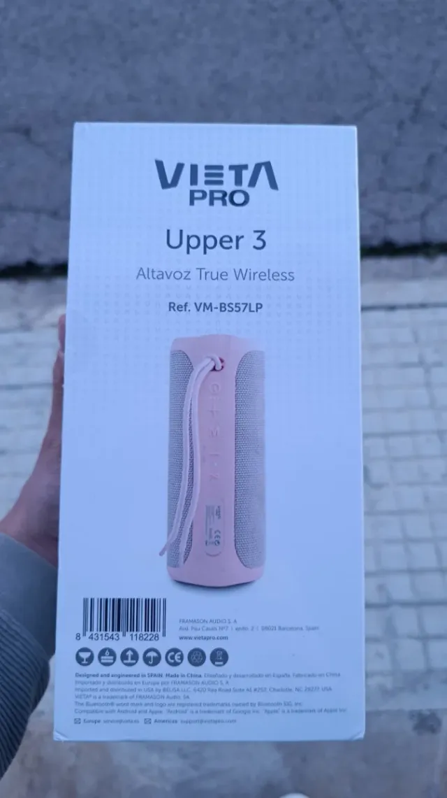 Altavoz Vieta Pro Upper 3 Rosa