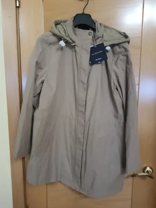 Chaquetón beige mujer Lloyd's