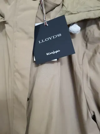Chaquetón beige mujer Lloyd's