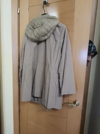 Chaquetón beige mujer Lloyd's